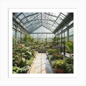 Greenhouse 4 Art Print