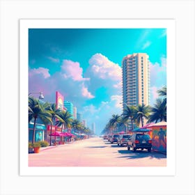 Street Scene 5 Art Print