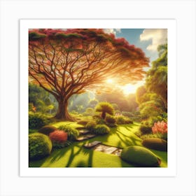 Zen Garden Art Print