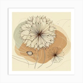 Dandelion 20 Art Print