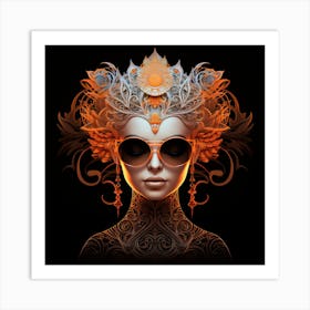 Ethereal Woman Art Print