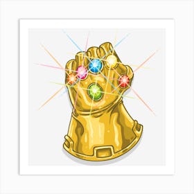 The Infinity Gauntlet Thanos Poster