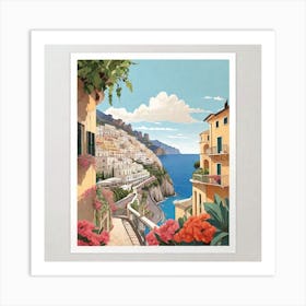 Amalfi Coast Art Print