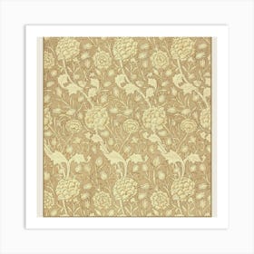 Floral Pattern 3 Art Print