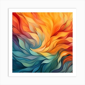 Abstract Abstract Abstract Painting Art Print