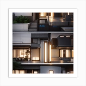 Modern House Art Print