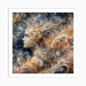 Abstract Painting 2 Art Print