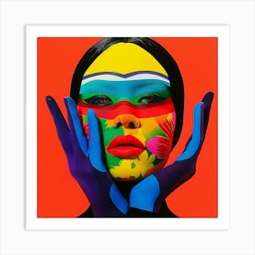 LGBTQ + A Woman Art Print