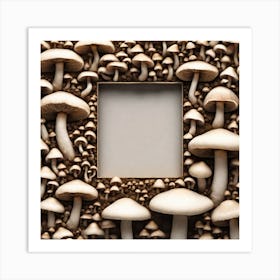 Mushroom Frame 1 Art Print