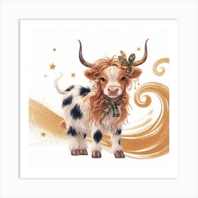 Highland Cow 8 1 Art Print