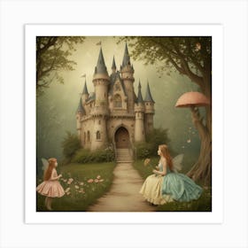 Fairytale Castle 19 Art Print