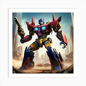 Albedobase Xl Transformers 2 Art Print