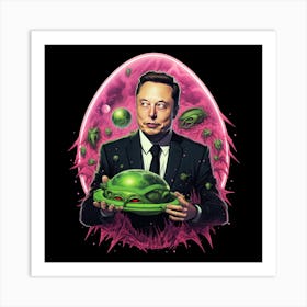 Elon Musk 1 Art Print
