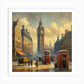 London's Eternal Watch Art Print Art Print