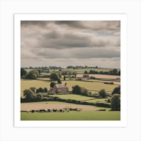 Countryside - Countryside Stock Videos & Royalty-Free Footage Art Print