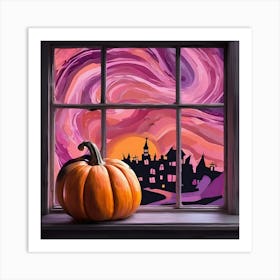 Halloween Pumpkin 1 Art Print