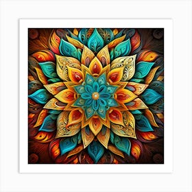 Mandala 7 Art Print