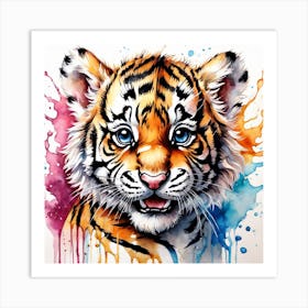 Tiger Cub Art Print