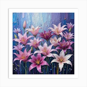 Lily Painting 3 Art Print