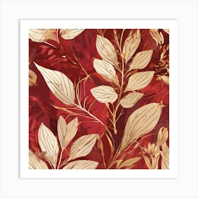 Autumn Leaves 10 Art Print