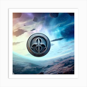 Spacecraft Logo 6 Art Print