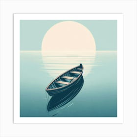 Boat In The Water Art Print