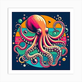 Octopus 1 Art Print