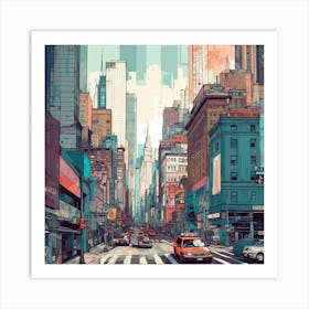 New York City 4 Art Print