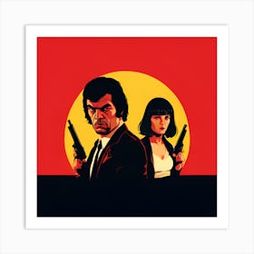 Pulp Fiction Art Print