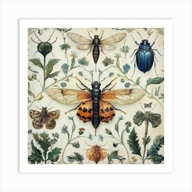 Beetles Art Art Print