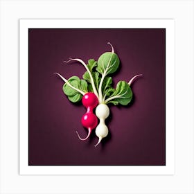 Radishes 59 Art Print