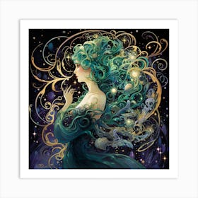 Mermaid 13 Art Print