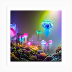 Jellyfish 4 Art Print