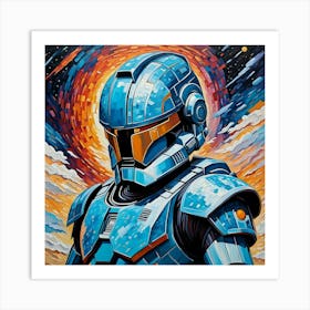 Halo Clone Trooper Art Print