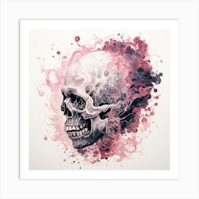 Skull Painting 8 Art Print