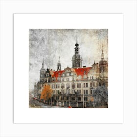 Old Town Hall .Wall prints. Art Print