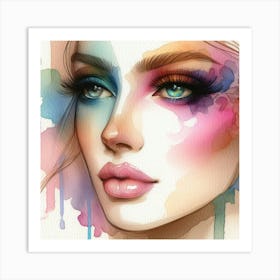 Watercolor Painting 15 Art Print