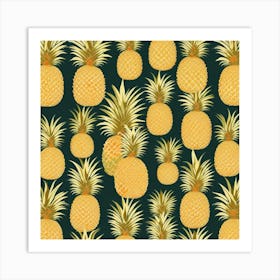 Pineapple 3 1 Art Print