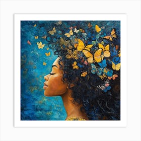 Butterfly Dream 3 Art Print