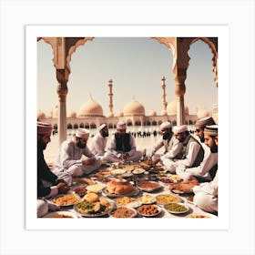 Islamic Prayer Art Print