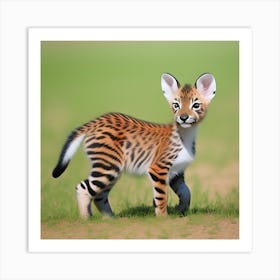 Cheetah Cub Art Print