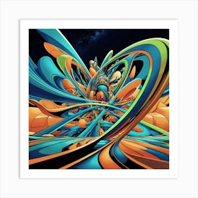 Psychedelic Art Art Print