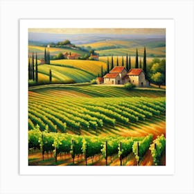 Tuscan Countryside 15 Art Print