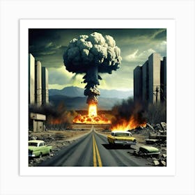 Nuclear Fallout 2 Art Print