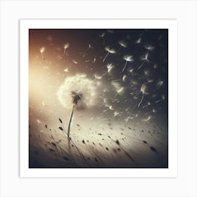 Dandelion 8 Art Print