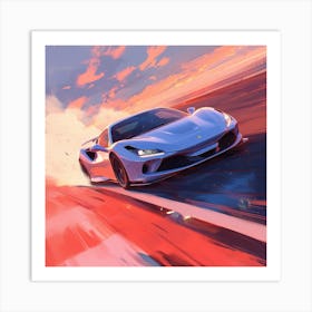 Ferrari F8 Tributo [2] Art Print