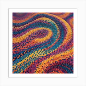 Swirls 1 Art Print