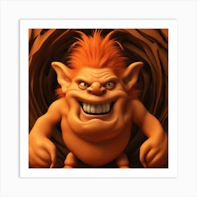 Troll 8 Art Print