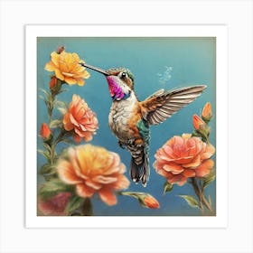 Hummingbird 57 Art Print