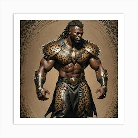 King Makunda Of Zimbabwe Art Print